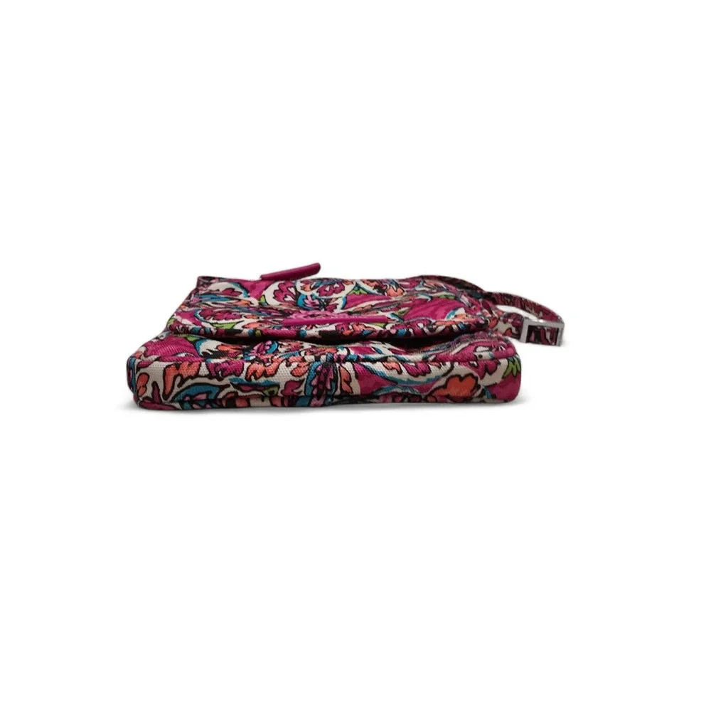 Vera Bradley Pink Floral Paisley RFID All in One Crossbody Bag 20752-L13 - Picture 10 of 10